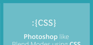 Photoshop like Blend Modes using CSS