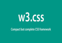 w3.css: Compact but complete CSS framework